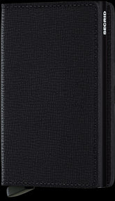 Secrid Slimwallet Crisple Black mit Gravur - SC-Black